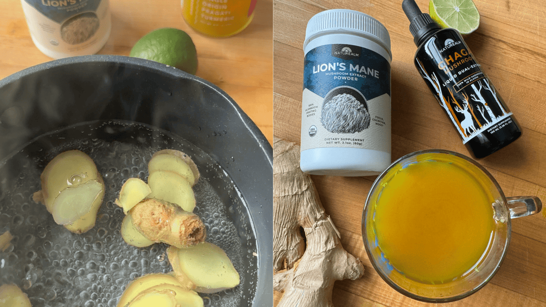 How to Make Lion's Mane Immunity Tonic